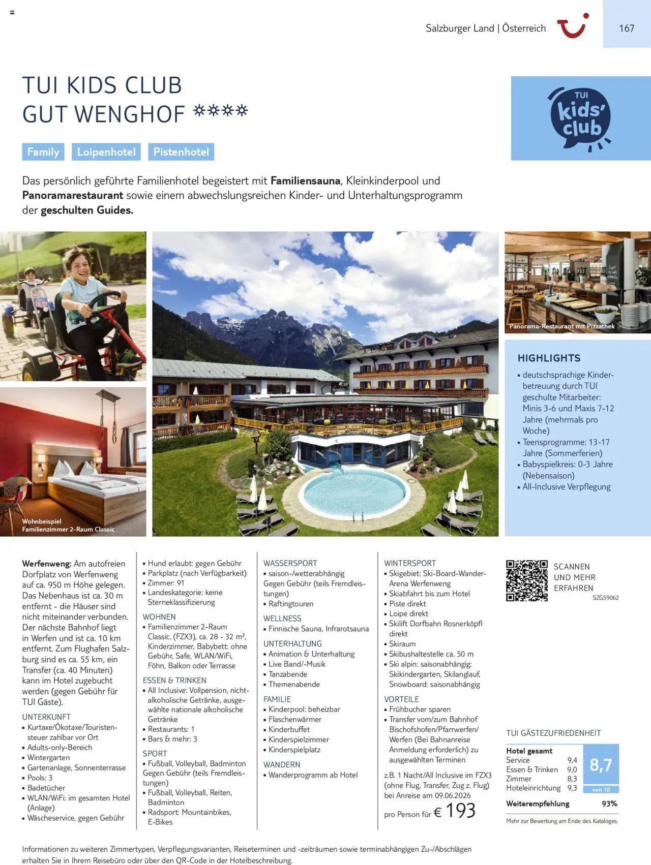 Vorschau von dem Prospekt des Geschäftes TUI, gültig ab dem 01.11.2025 - Ski, Babybett, Snowboard, Salz