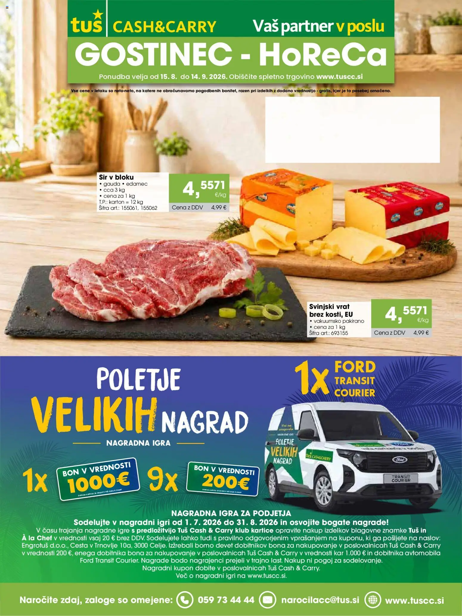 Predogled kataloga iz trgovine Tuš veljaven od 15.08.2026 - Sir, Igra