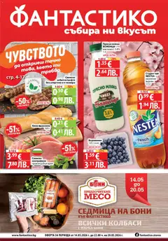 Преглед на Фантастико Седмична брошура от магазин Фантастико - Офертата е валидна от 14.05.2026
