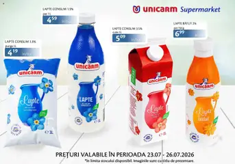 Previzualizarea de cataloage: Unicarm Unicarm Catalog Produse lactate valabil de la 23.07.2026