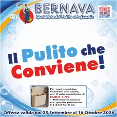 Anteprima dell'opuscolo Bernava volantino dal negozio Bernava valido da 25/09/2026