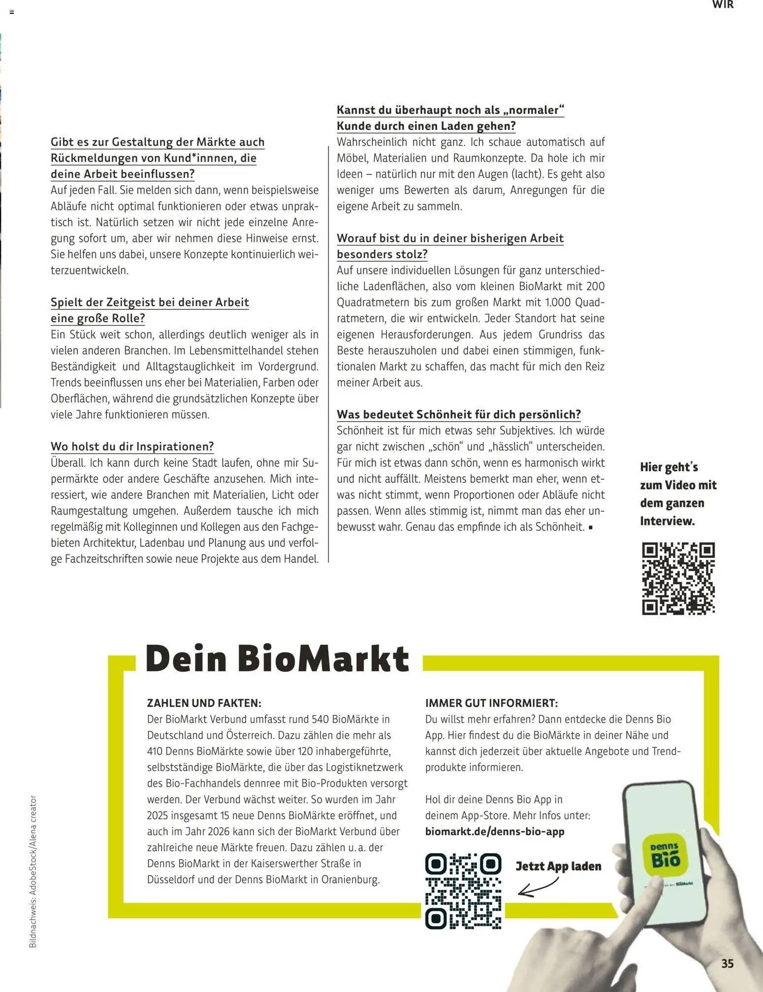Vorschau von dem Prospekt des Geschäftes Denns BioMarkt, gültig ab dem 26.10.2026 - Video, Tisch