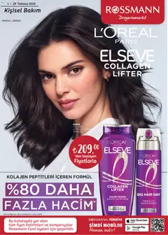 Rossmann Rossmann - Temmuz Kişisel Bakım Kataloğu 01.07.2026 - Broşürünün önizlemesi