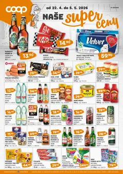 Náhled nabídky: Terno Terno leták - COOP naše super ceny platný od 22.04.2026