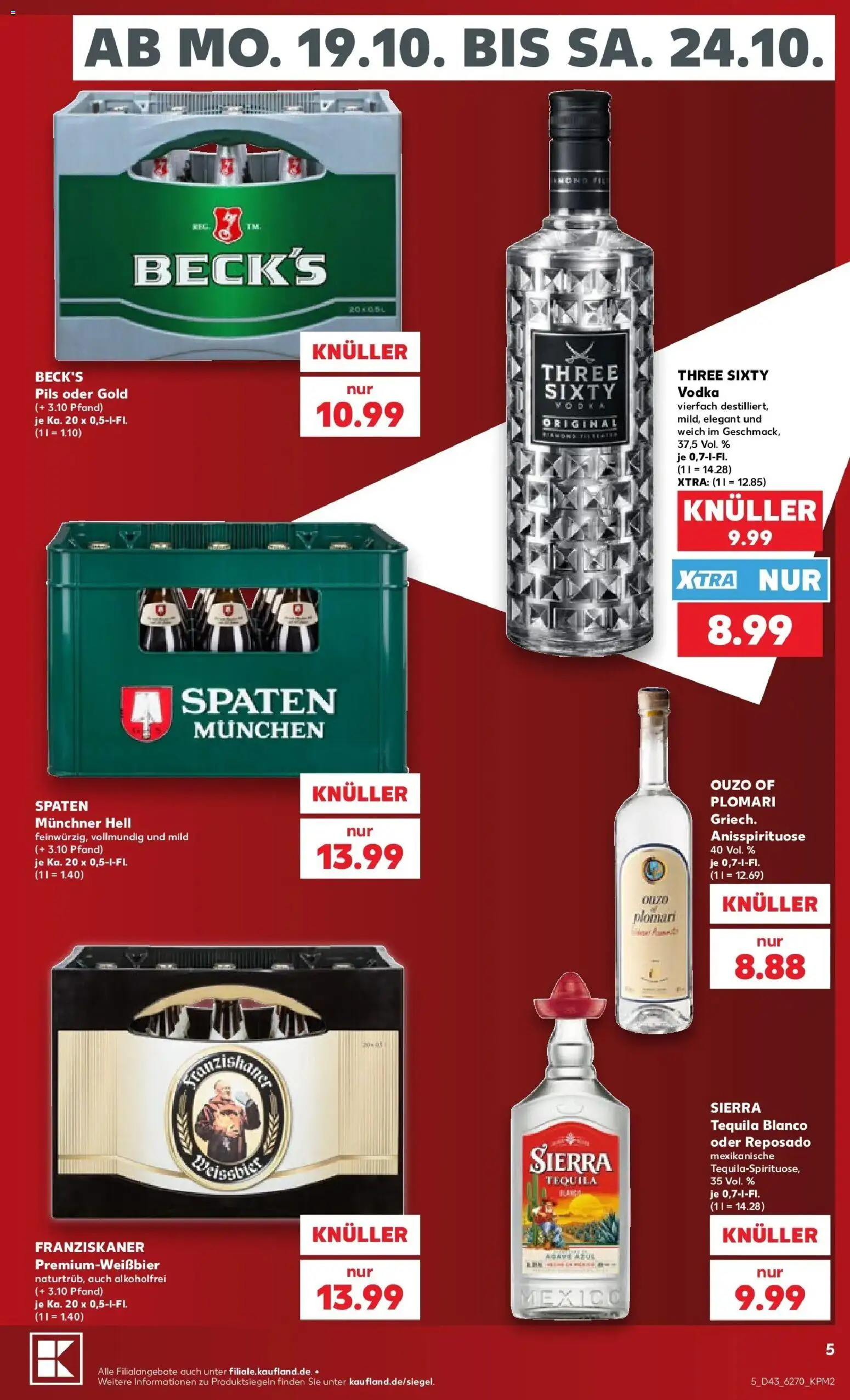 Vorschau von dem Prospekt des Geschäftes Kaufland, gültig ab dem 19.10.2026