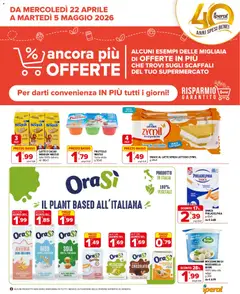 Anteprima dell'opuscolo Iperal volantino Ancora Più Offerte dal negozio Iperal valido da 22/04/2026
