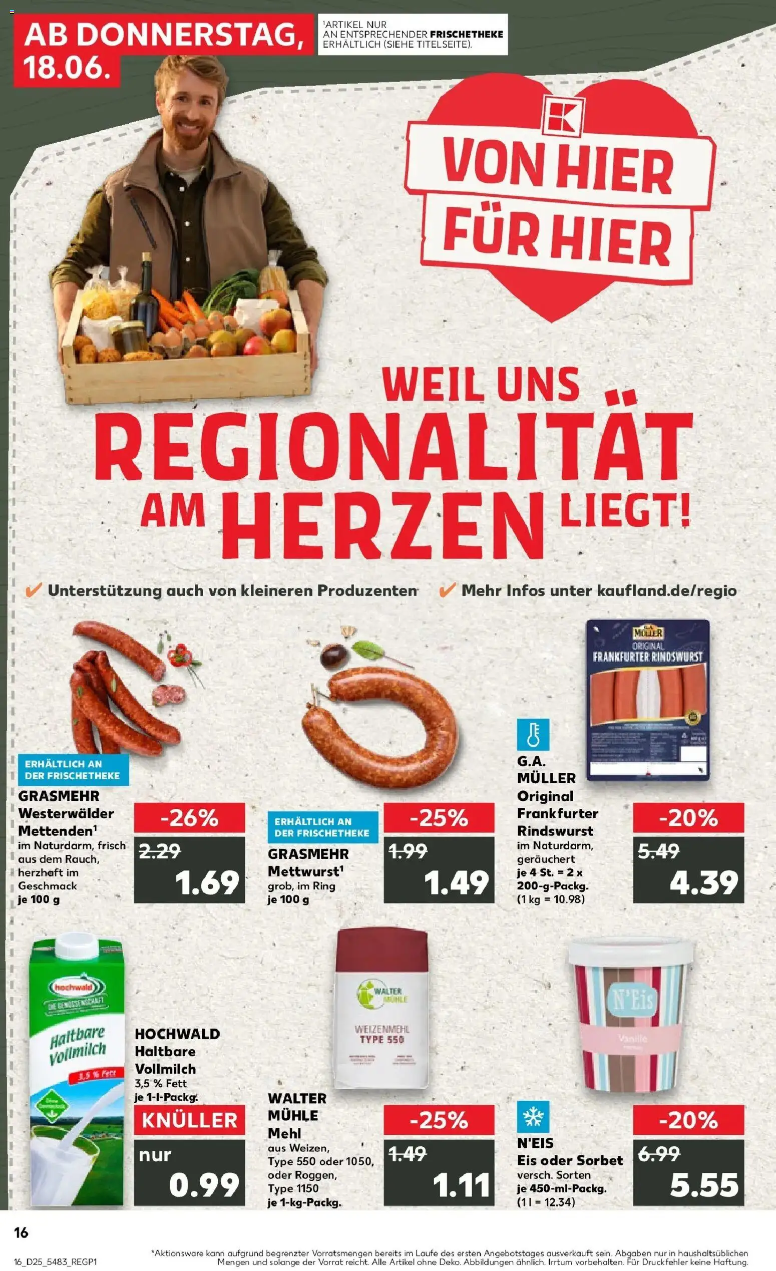 Vorschau von dem Prospekt des Geschäftes Kaufland, gültig ab dem 15.06.2026
