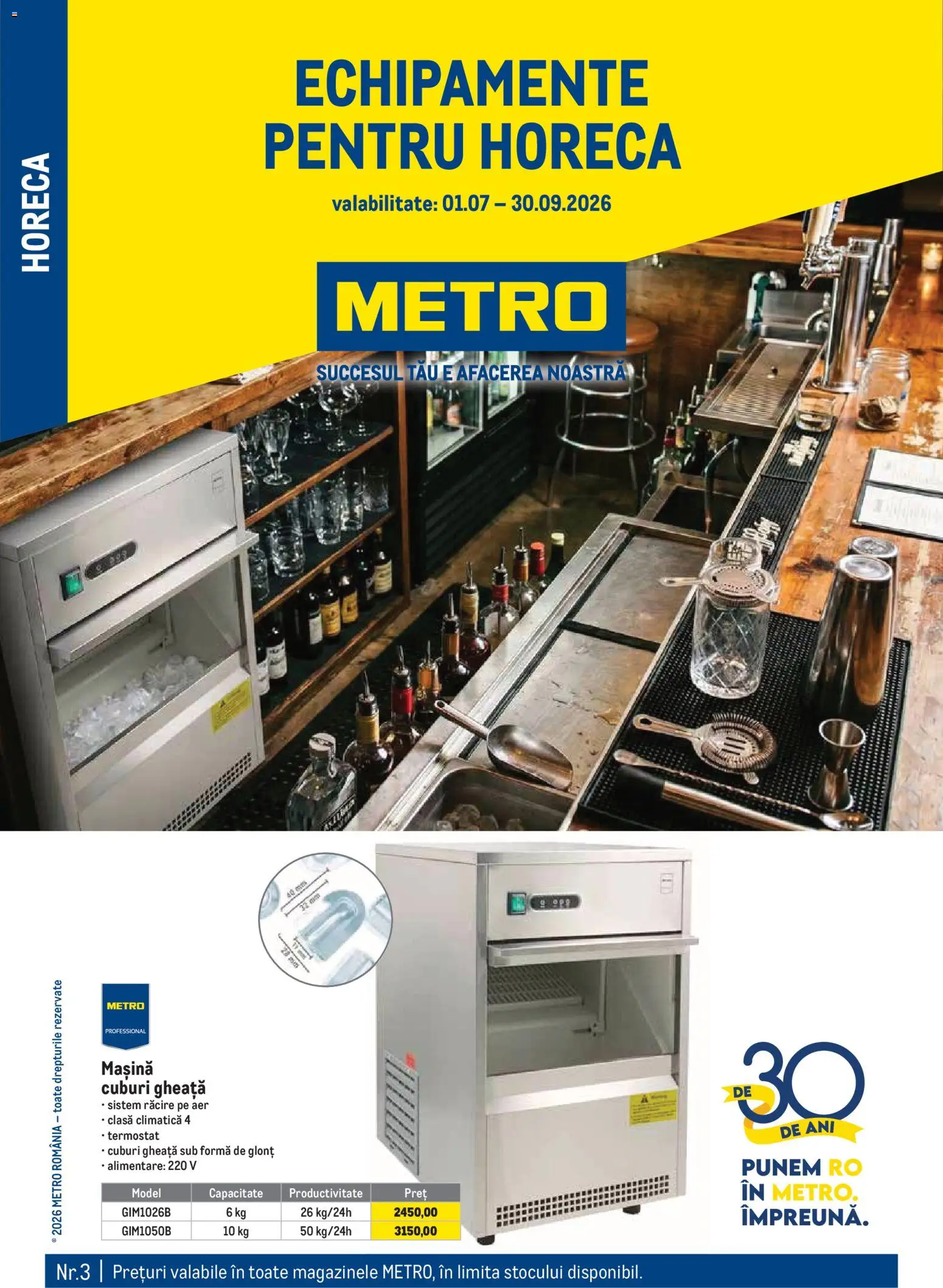 Previzualizarea de cataloage: Metro Metro Catalog Echipamente Pentru Horeca valabil de la 01.07.2026