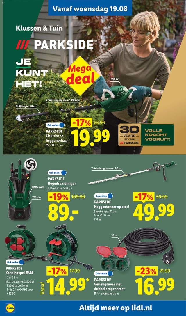 Nieuwe Lidl folder vanaf 17-08