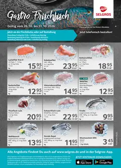 Vorschau von dem Prospekt des Geschäftes Selgros, gültig ab dem 26.10.2026