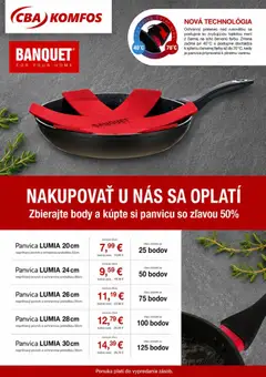 Náhľad CBA Komfos letáku platného od 01.09.2026