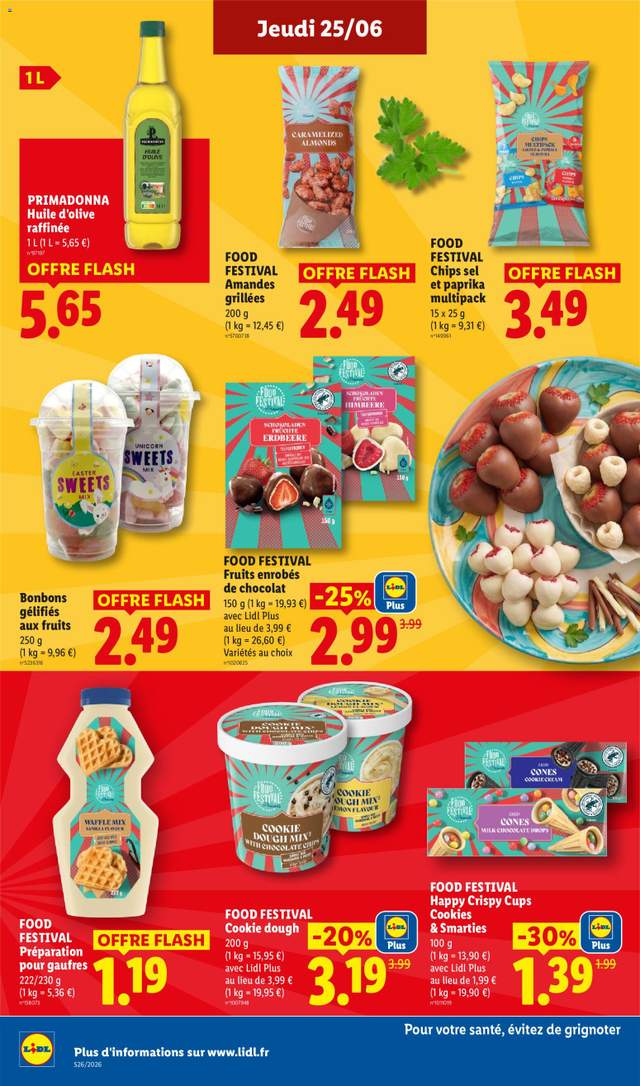Nouveau catalogue Lidl à partir du 25/06