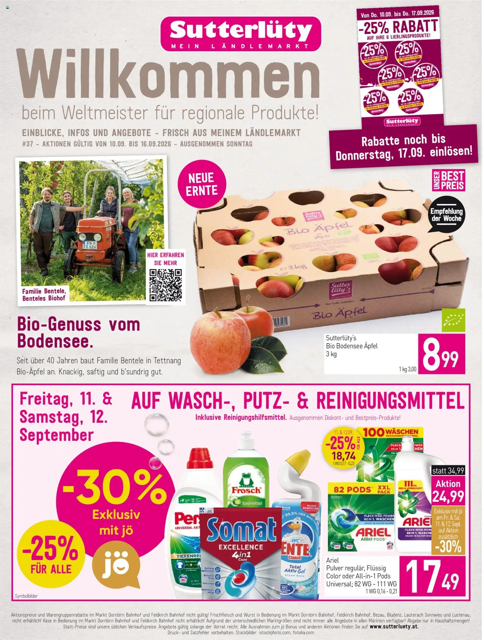 Vorschau der Angebote: Sutterlüty Sutterlüty Flugblatt gültig ab 10.09.2026