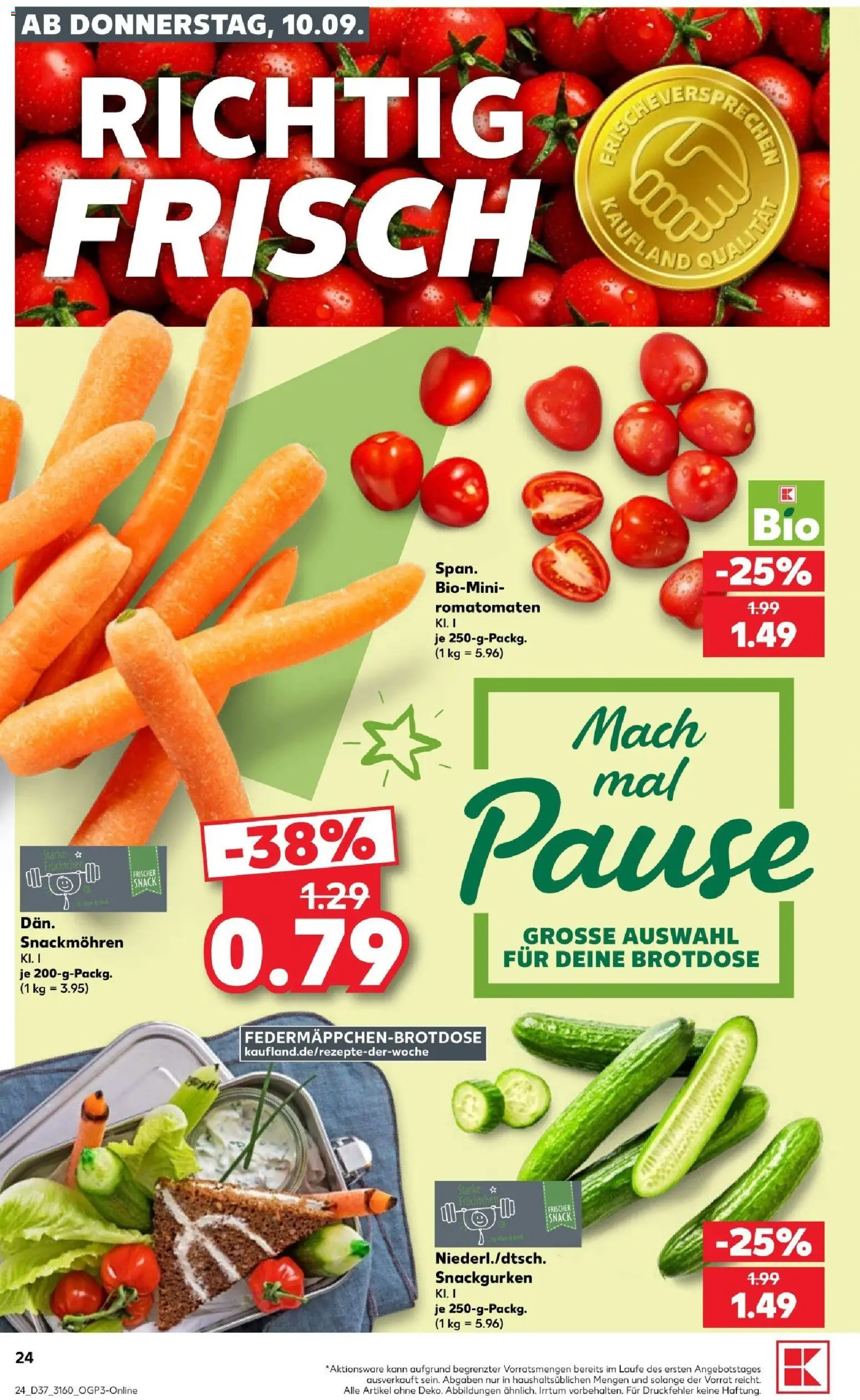 Vorschau von dem Prospekt des Geschäftes Kaufland, gültig ab dem 10.09.2026