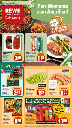 Vorschau von dem Prospekt des Geschäftes Rewe, gültig ab dem 08.06.2026