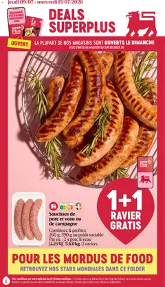 Voorbeeld van Delhaize Folder de la semaine 28 van winkel Delhaize geldig vanaf 09/07/2026