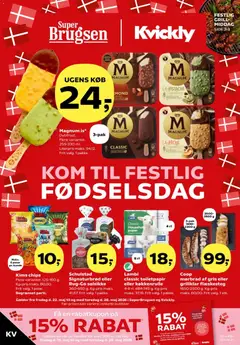 Eksempel på tilbudsavis Kvickly - Tilbudsavis uge 21 fra butik Kvickly gyldig fra 22/05/2026