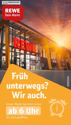 Vorschau von dem Prospekt des Geschäftes Rewe, gültig ab dem 05.10.2026