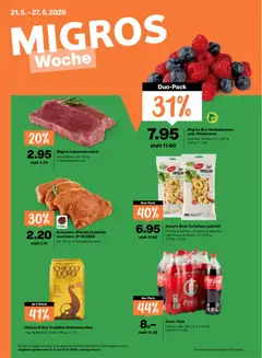 Vorschau des Merkblatts Migros aktionen vom Shop Migros gültig von 21.05.2026 bis 27.05.2026