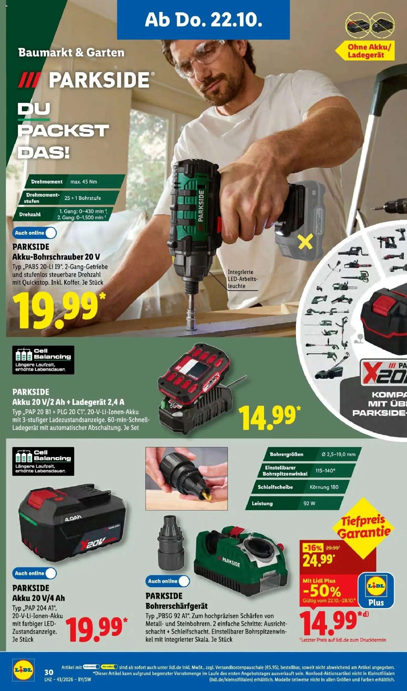 Vorschau von dem Prospekt des Geschäftes Lidl, gültig ab dem 19.10.2026