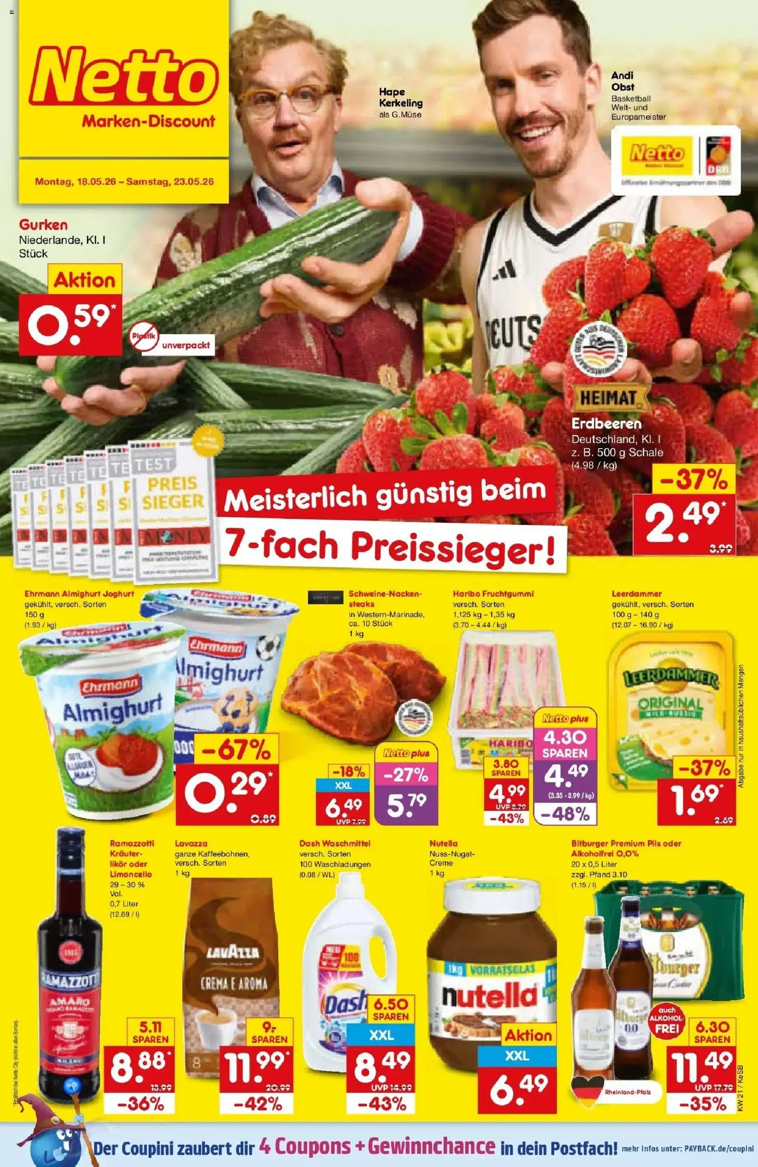 Vorschau von dem Prospekt des Geschäftes Netto Marken-Discount, gültig ab dem 17.05.2026