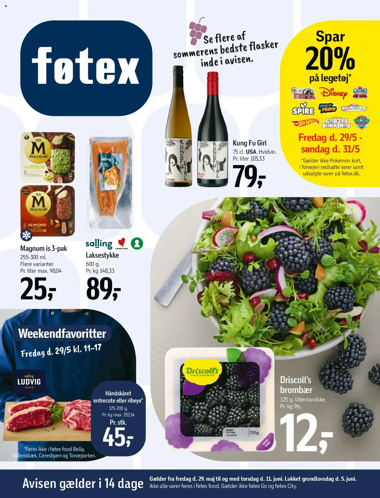Eksempel på tilbudsavis Føtex - Tilbudsavis uge 23-24 fra butik Føtex gyldig fra 29/05/2026