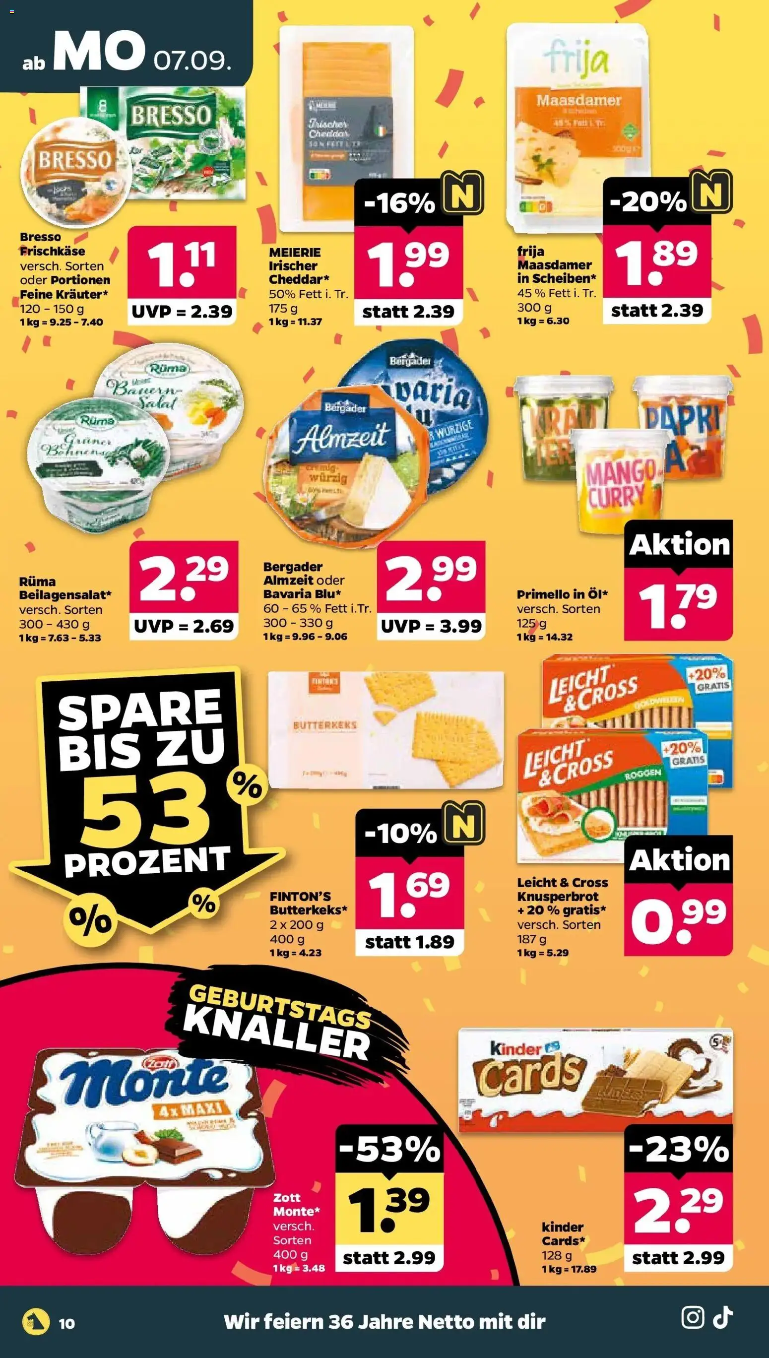 Vorschau von dem Prospekt des Geschäftes Netto, gültig ab dem 07.09.2026