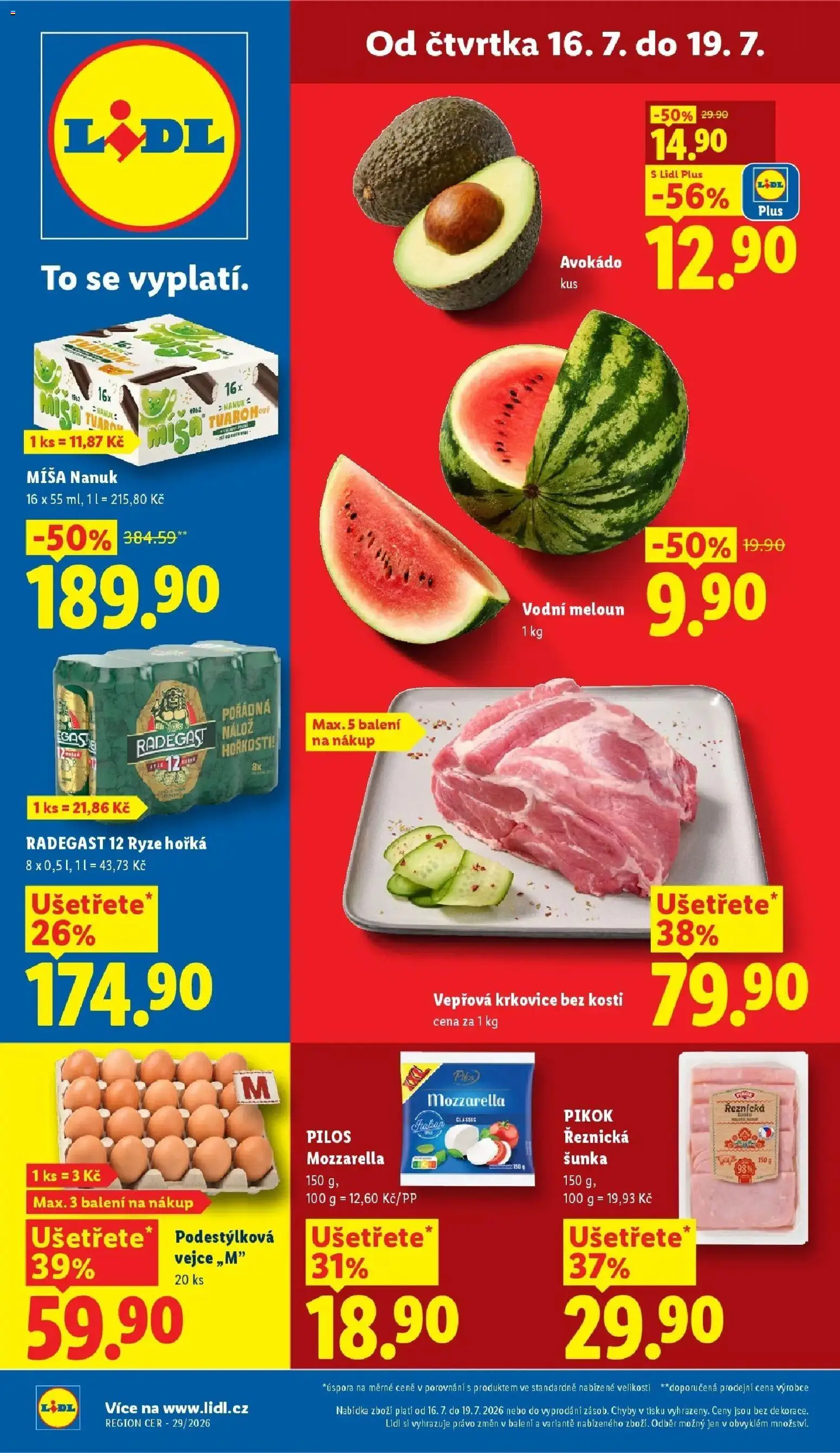 Náhled nabídky: Lidl Lidl aktuální leták platný od 16.07.2026