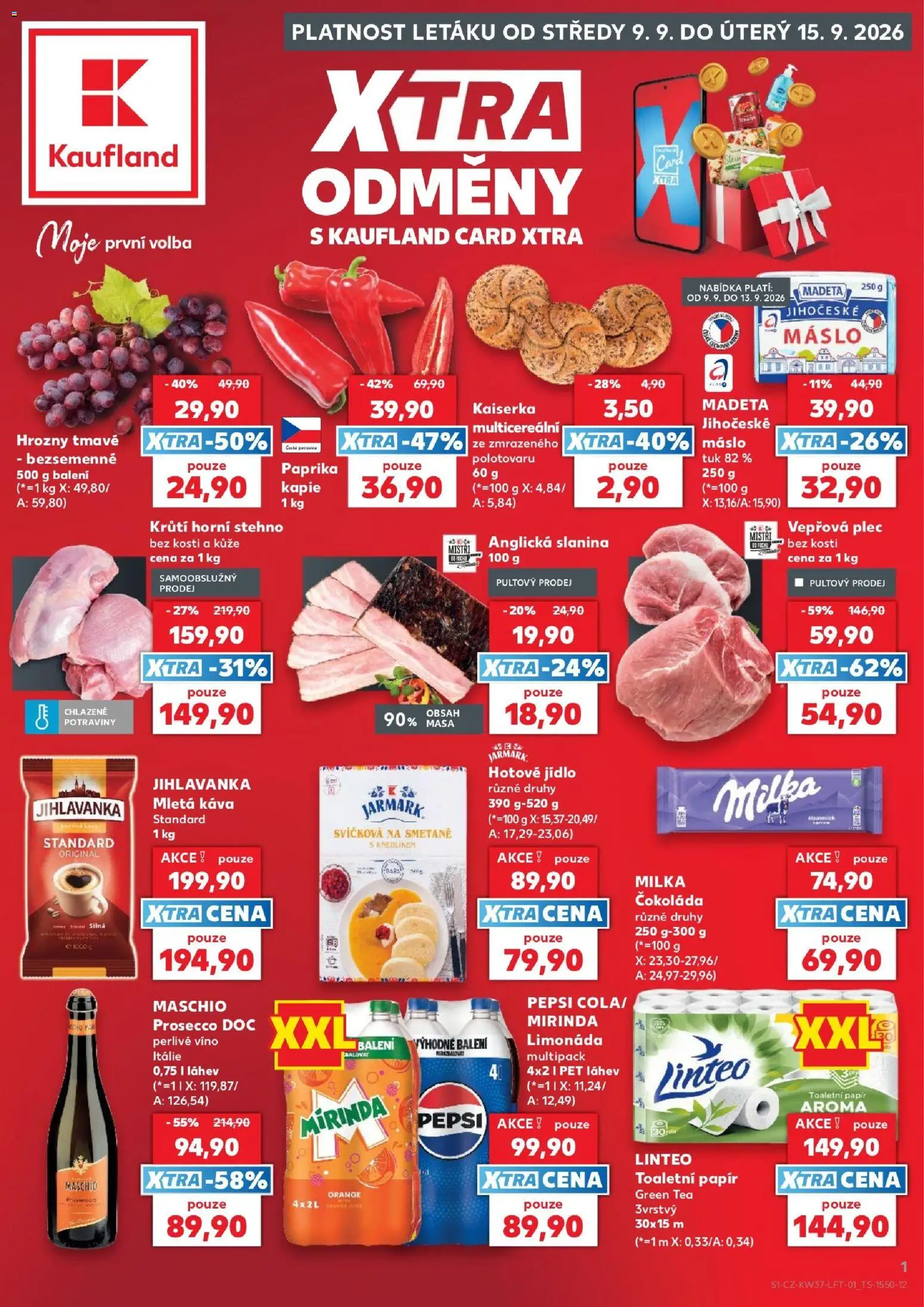 Náhled nabídky: Kaufland Kaufland leták - Praha 4 platný od 09.09.2026