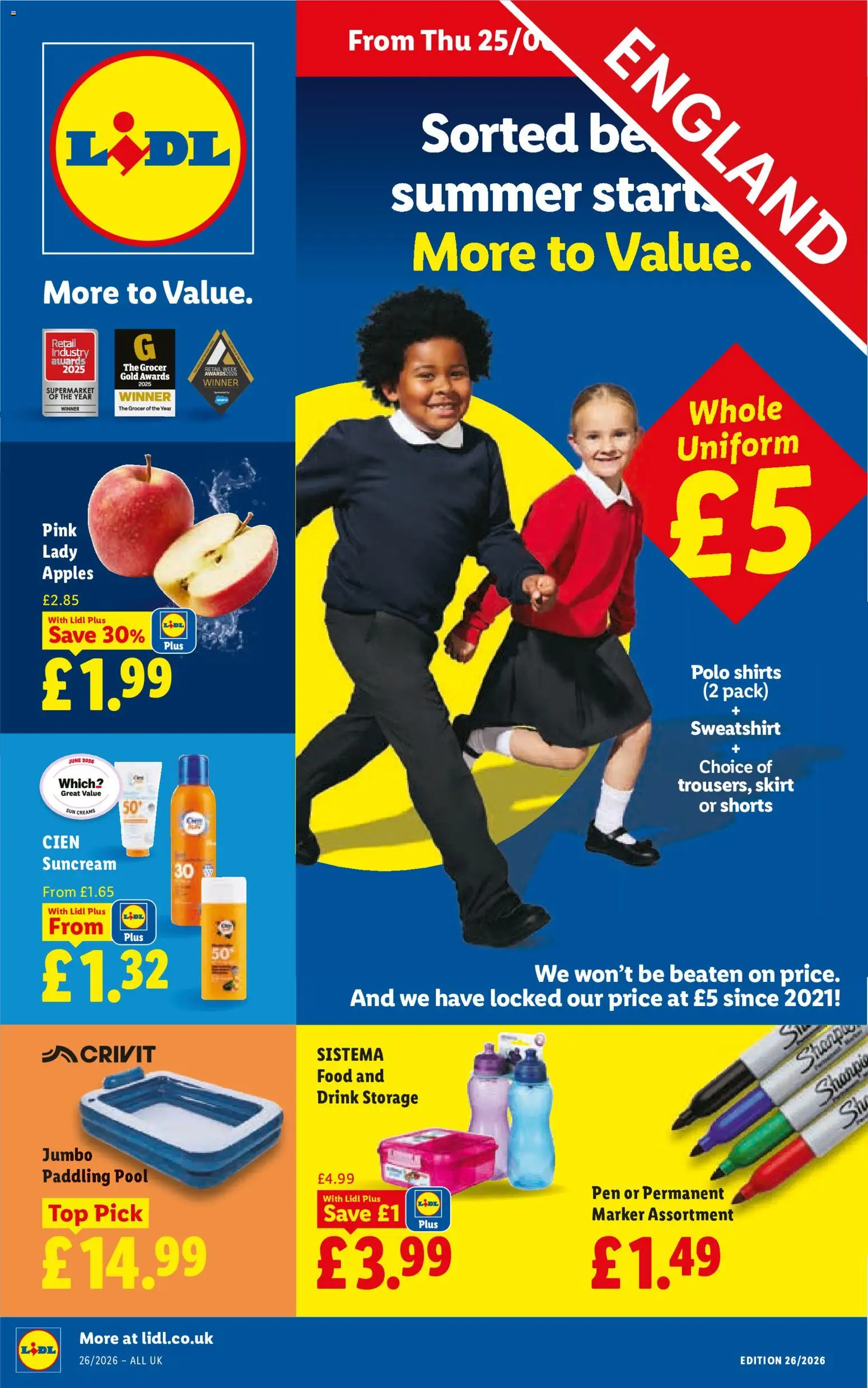 Preview of Lidl Lidl Weekly valid from 25/06/2026