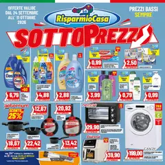 Anteprima dell'opuscolo RisparmioCasa volantino dal negozio RisparmioCasa valido da 24/09/2026