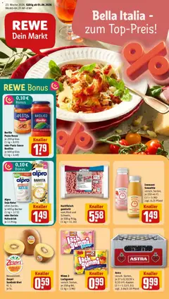 Vorschau von dem Prospekt des Geschäftes Rewe, gültig ab dem 01.06.2026