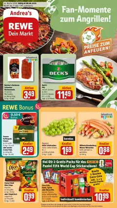 Vorschau von dem Prospekt des Geschäftes Rewe, gültig ab dem 07.06.2026