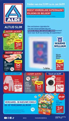 Voorbeeld van Aldi folder week 39 van winkel Aldi geldig vanaf 21/09/2026