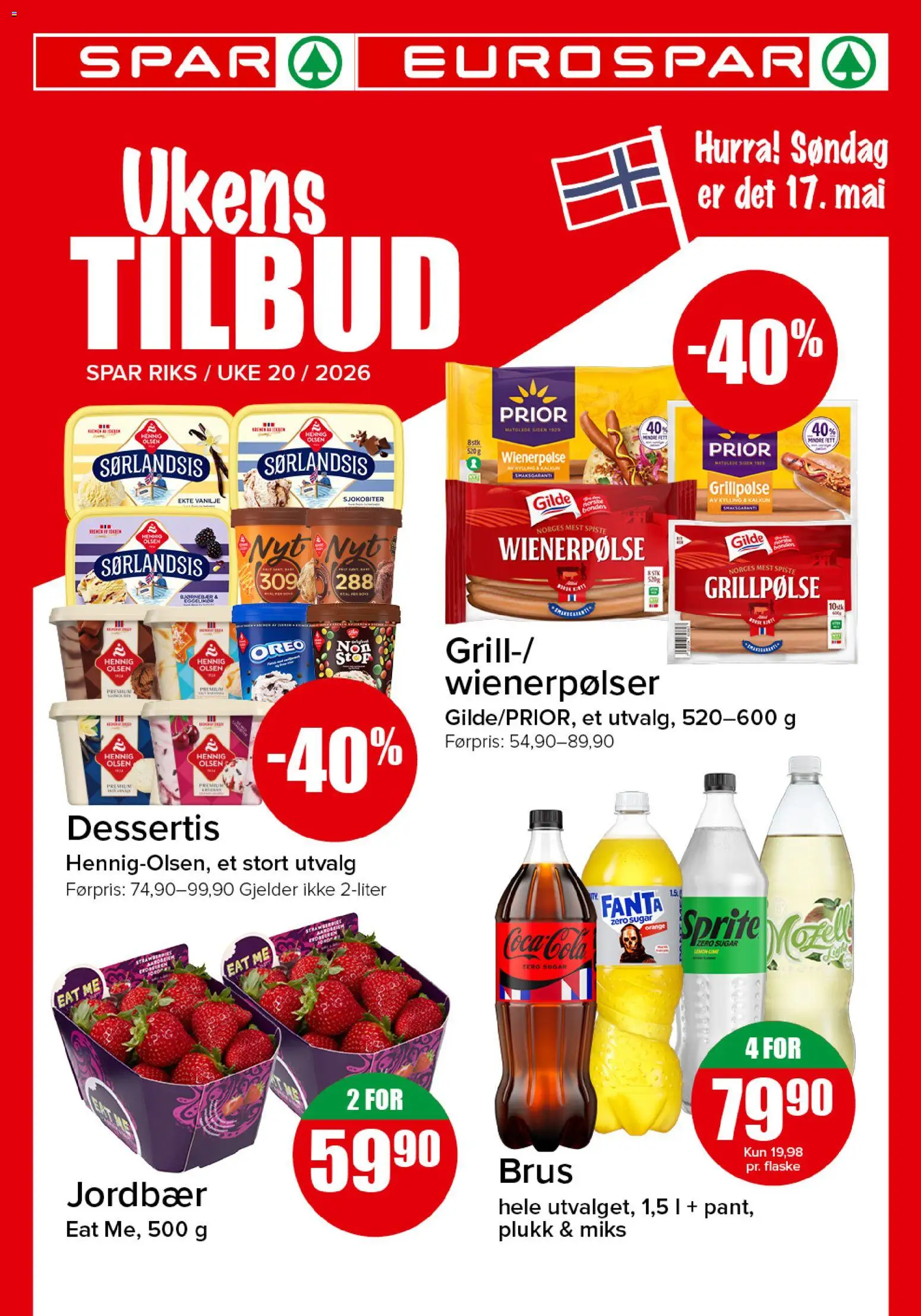 Forhåndsvis Spar kundeavis fra butikk Spar gyldig fra 11/05/2026
