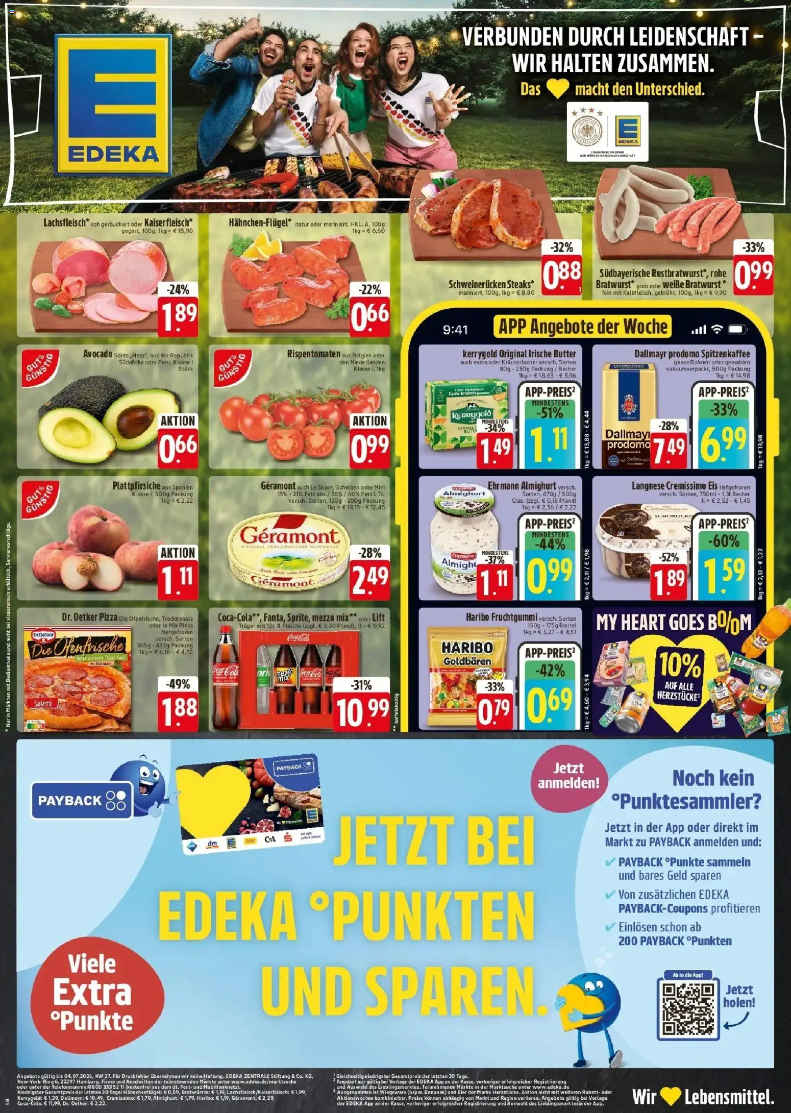 Vorschau von dem Prospekt des Geschäftes Edeka, gültig ab dem 01.07.2026