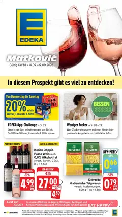 Vorschau von dem Prospekt des Geschäftes Edeka, gültig ab dem 14.09.2026