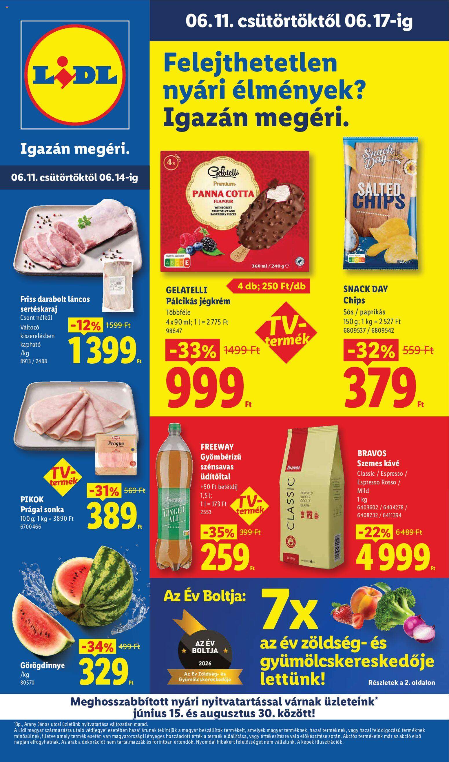 Akciós újság Lidl 06.11.