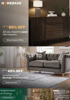Preview of Homebase Homebase - Offers valid from 09/10/2026