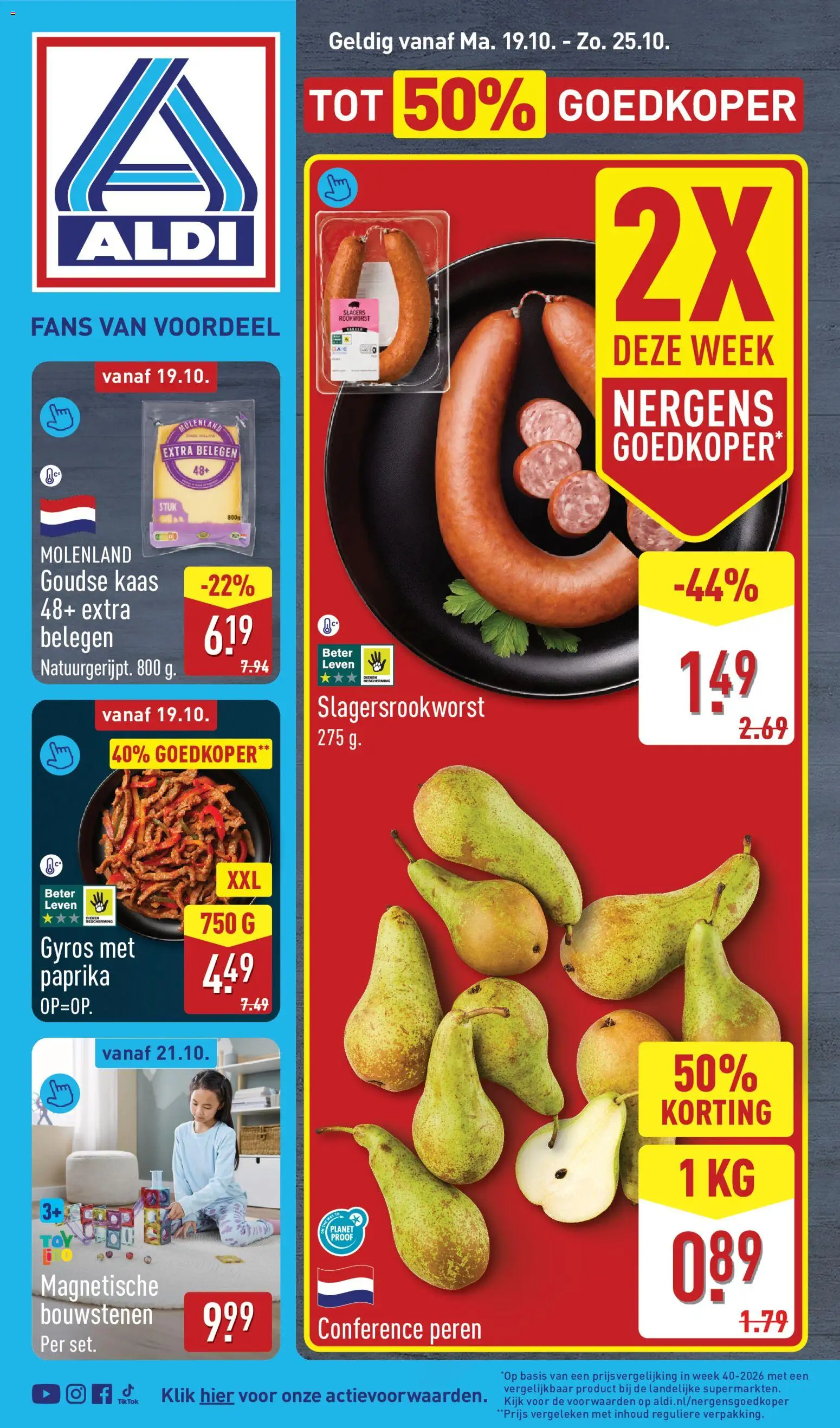 Voorbeeld van Aldi folder van winkel Aldi geldig vanaf 19-10-2026