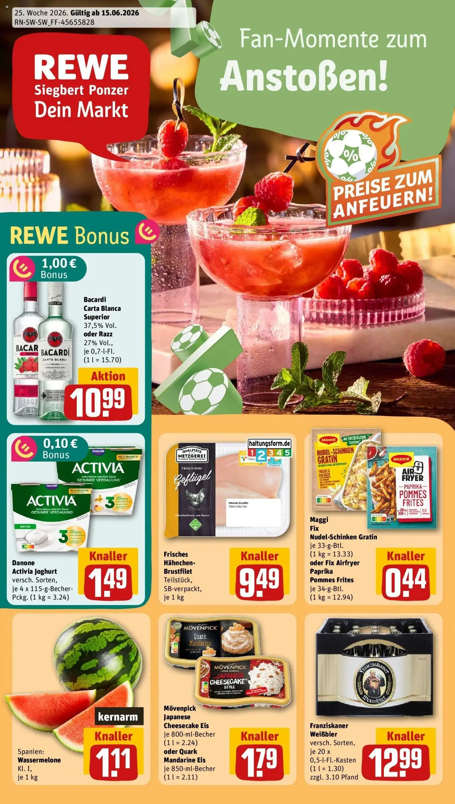 Vorschau von dem Prospekt des Geschäftes Rewe, gültig ab dem 14.06.2026