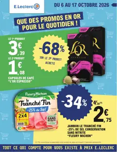 Prévisualisation de E.Leclerc Les saveurs du monde du magasin E.Leclerc formulaire valide 06/10/2026