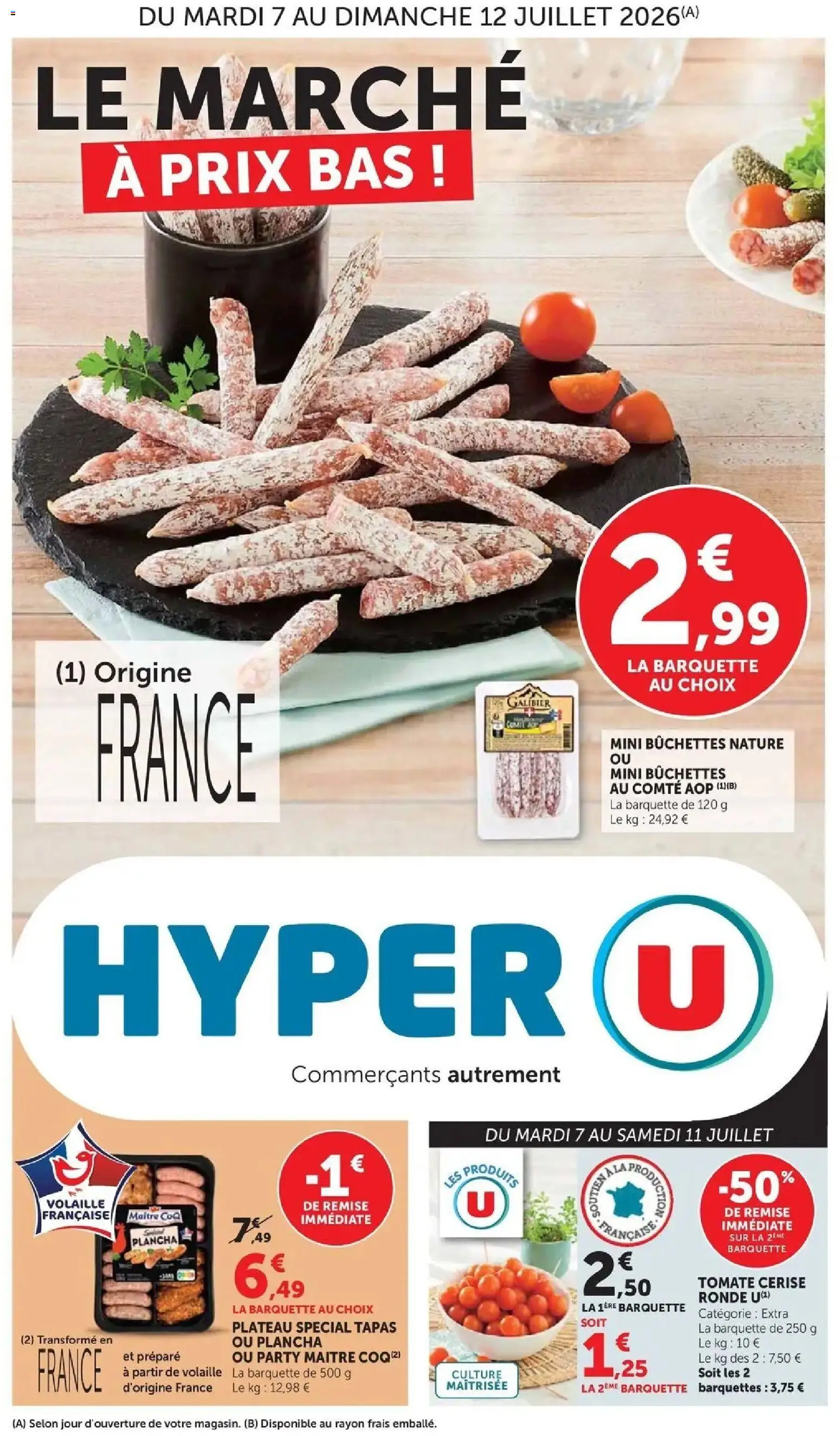 Prévisualisation de Catalogue HYPER U du magasin Hyper U formulaire valide 07/07/2026