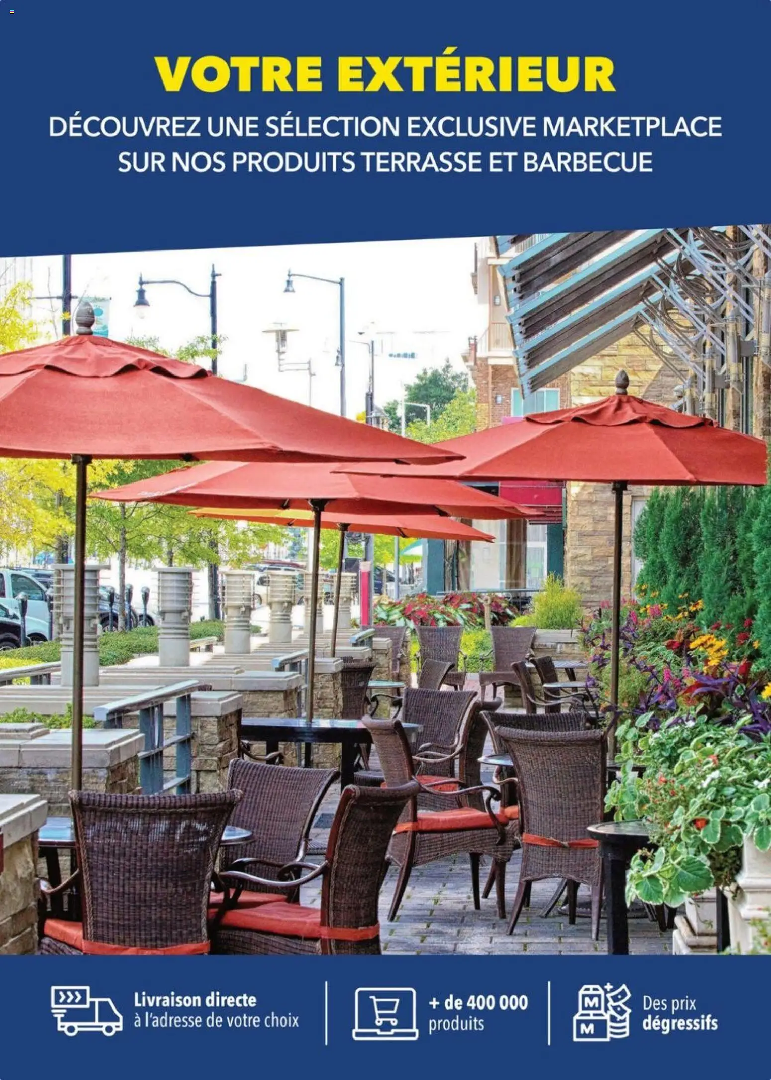 Prévisualisation de Terrasse Offres Exclusives Marketplace du magasin METRO formulaire valide 26/02/2026