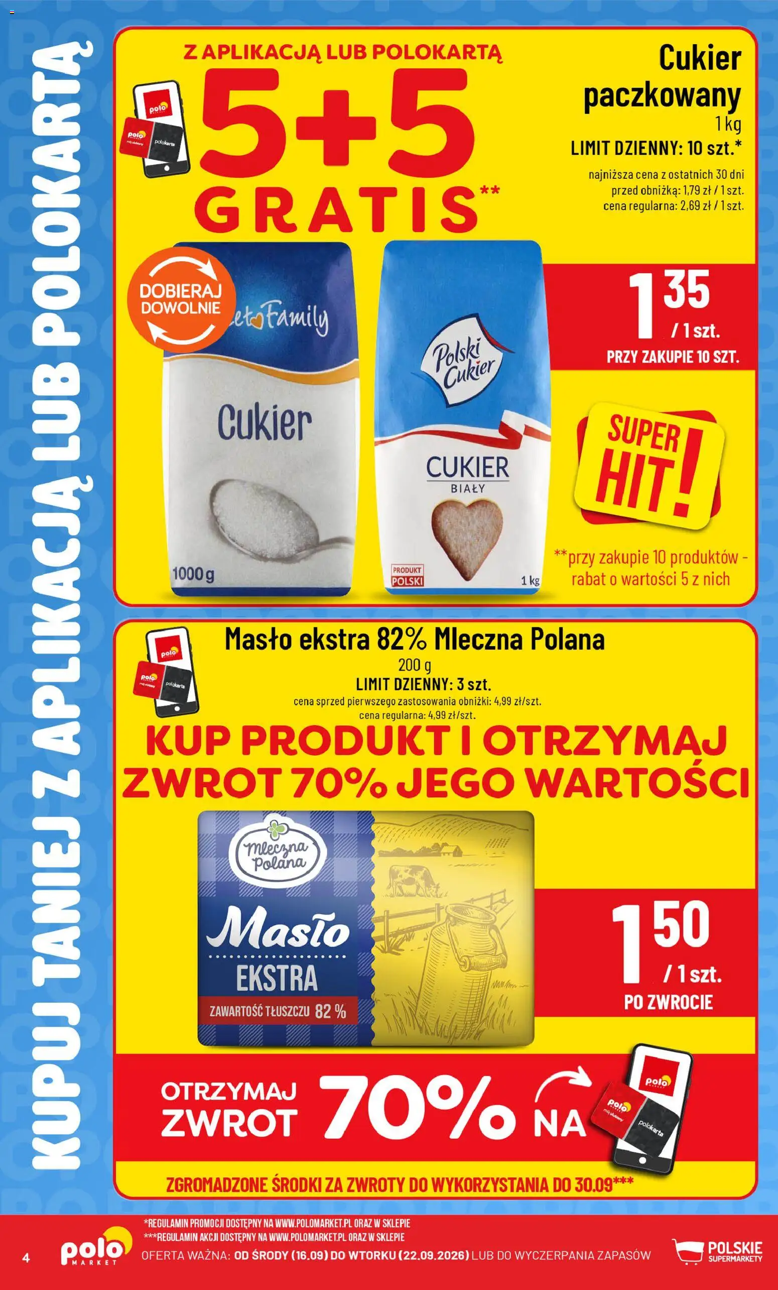 Pogląd gazetki "POLOmarket gazetka - Kupuj taniej" ze sklepu POLOmarket ważnej od 16.09.2026