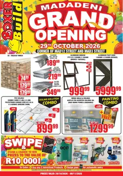 Preview of Boxer flyer valid from 29/10/2026