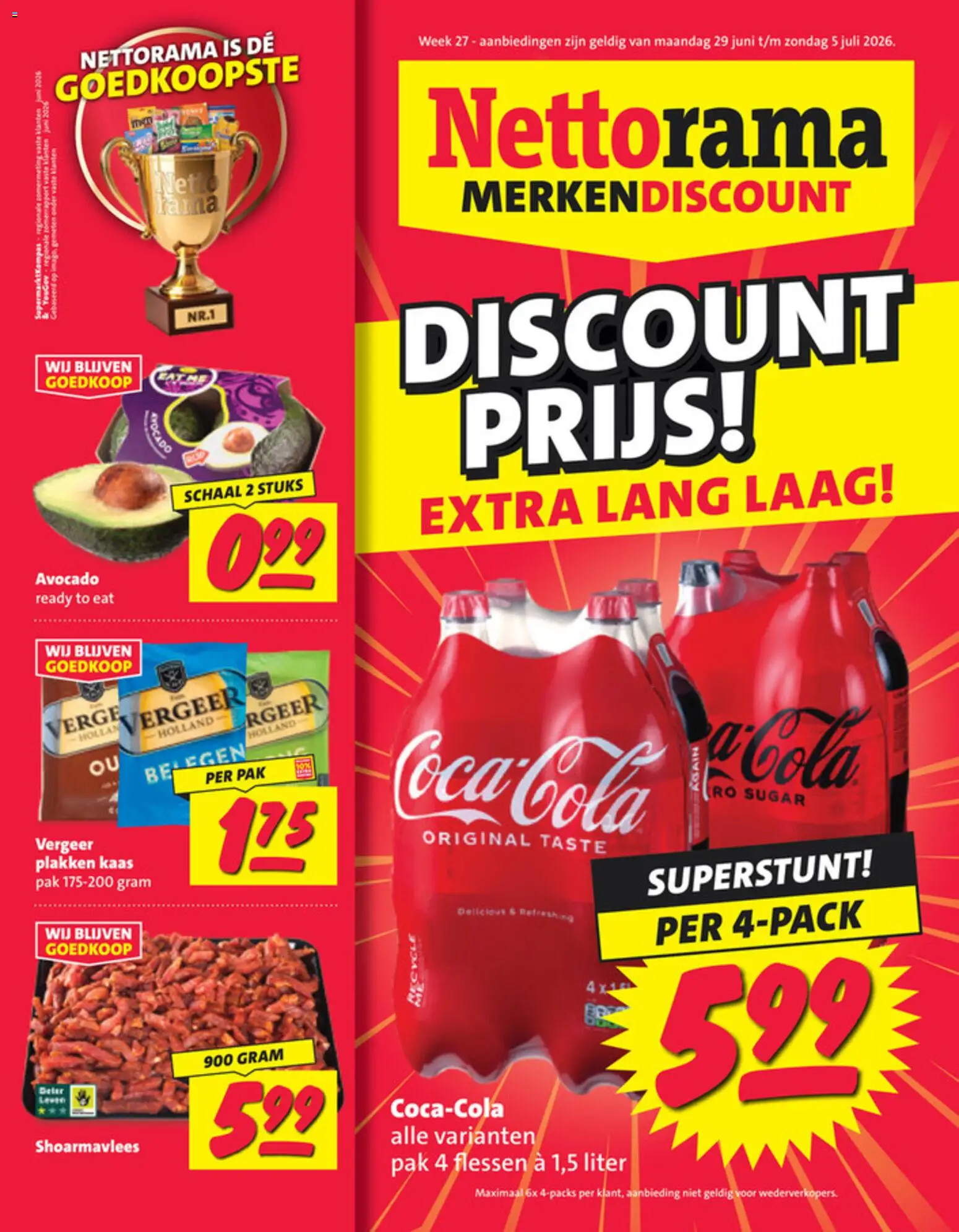 Voorbeeld van Nettorama folder van winkel Nettorama geldig vanaf 29-06-2026