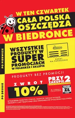 Pogląd gazetki "Biedronka gazetka - Cała Polska oszczędza" ze sklepu Biedronka ważnej od 20.04.2026