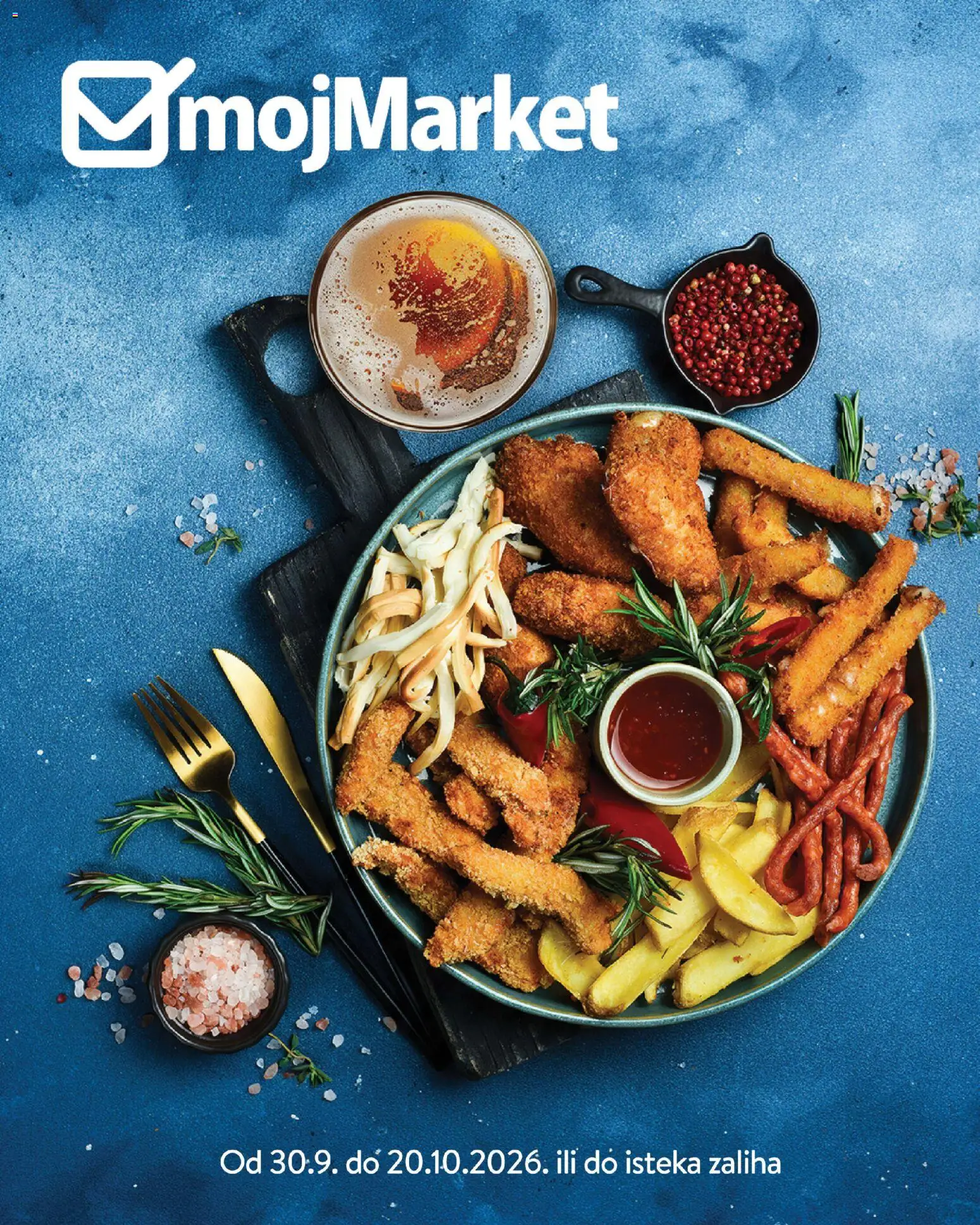 Pregled letka mojMarket katalog trgovine mojMarket vrijedi od 30.09.2026