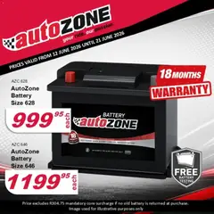 Preview of AutoZone flyer valid from 12/06/2026